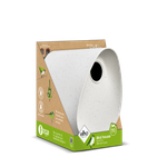 essential vogelhaus 18cm faseriges grau